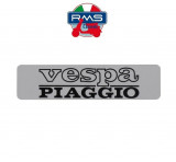 Emblema scris &quot;Vespa Piaggio&quot; moped Piaggio Ciao - Ciao PX - Ciao SX - Bravo 2T AC 50cc - montaj pe rezervor, Oem
