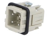 Conector HDC inserturi de contact tată CK PIN 4 3 PE 10A