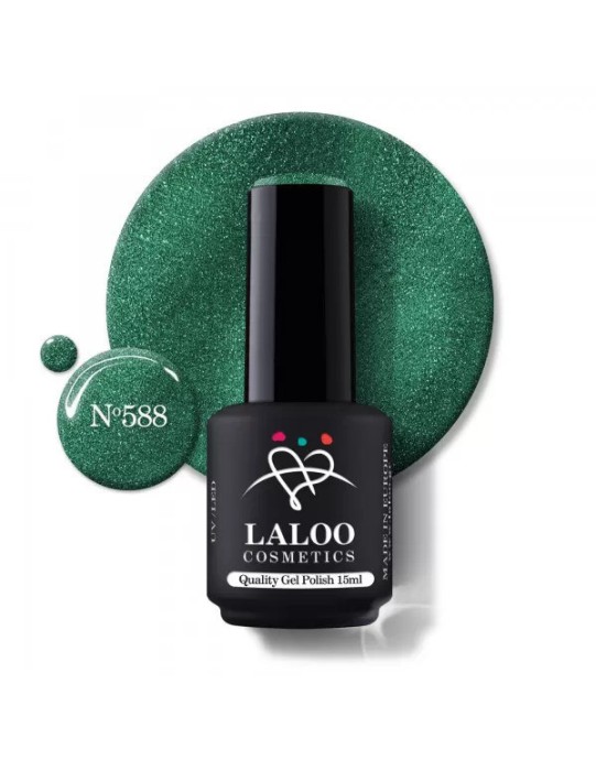 588 Glittering Evergreen | Laloo oja semipermanenta 15ml