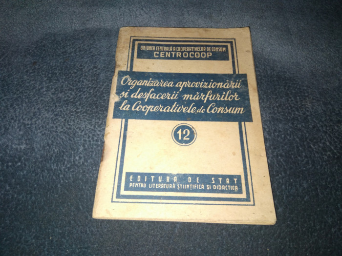 ORGANIZARE APROVIZIONARII SI DESFACERII MARFURILOR LA COOPERATIVA DE CONSUM