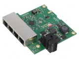 Switch Ethernet 4 Porturi RJ45 5-30VDC