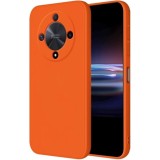 Husa Soft Touch, slim, ALC Mobile, anti soc, compatibila cu Honor Magic 6 Lite, Portocaliu Tpu