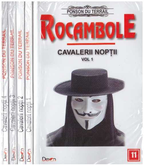Ponson du Terrail - Rocambole: Cavalerii noptii - vol. 1, 2, 3, 4 - 127106