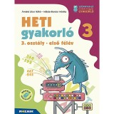 Heti gyakorl&oacute; 3. oszt&aacute;ly 1. f&eacute;l&eacute;v (MS-1135) - &Aacute;rvain&eacute; Libor Ildik&oacute;
