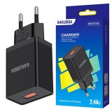 Incarcator Retea USB 18W Universal, Alimentare Rapida, Negru