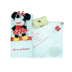 Trusou botez fetite Mini Bimbi Minnie Mouse TMB-07, Multicolor foto