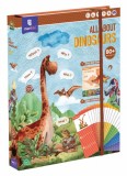 Joc educativ magnetic, mierEdu, Totul despre dinozauri