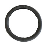 HUSA VOLAN PIELE NATURALA NEGRU 37-39 CM