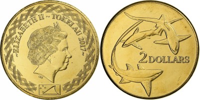Tokelau 2017 - 2 dollars UNC foto