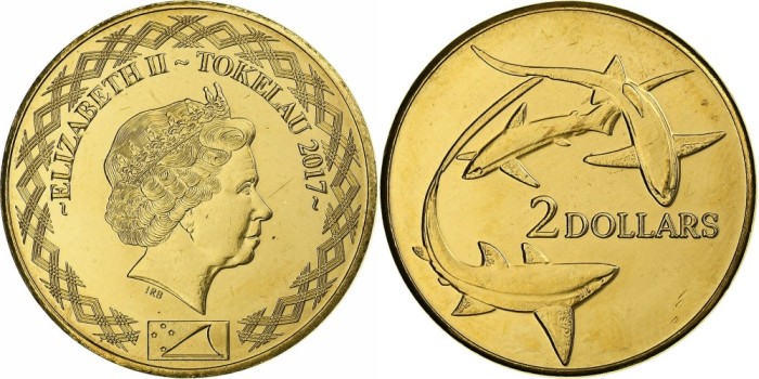 Tokelau 2017 - 2 dollars UNC