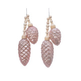 Globuri decorative - Pinecone - Blush Pink - mai multe modele | Kaemingk