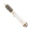 Perie rotativa Hausberg, 1000 W, 3 nivele temperatura, 2 viteze, ondulare, accesorii incluse, Alb/Auriu