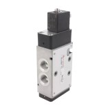 Ventil electromagnetic NORGREN HERION V62C413A-A213J, 2-8 bar, Aliaj Aluminiu, 24V DC, BSP 3/8, IP65