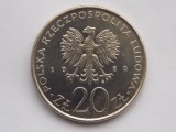 20 ZLOTY 1980 COMEMORATIVA