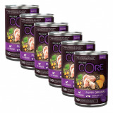 Wellness CORE Dog Puppy pui &amp;amp; curcan 6 x 400 g