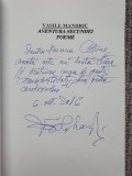 Aventura secundei-Poeme - Vasile Mandric, cu autograf autor, 2016, 127 pag