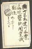 Japan - Postal History Old postal card D.242