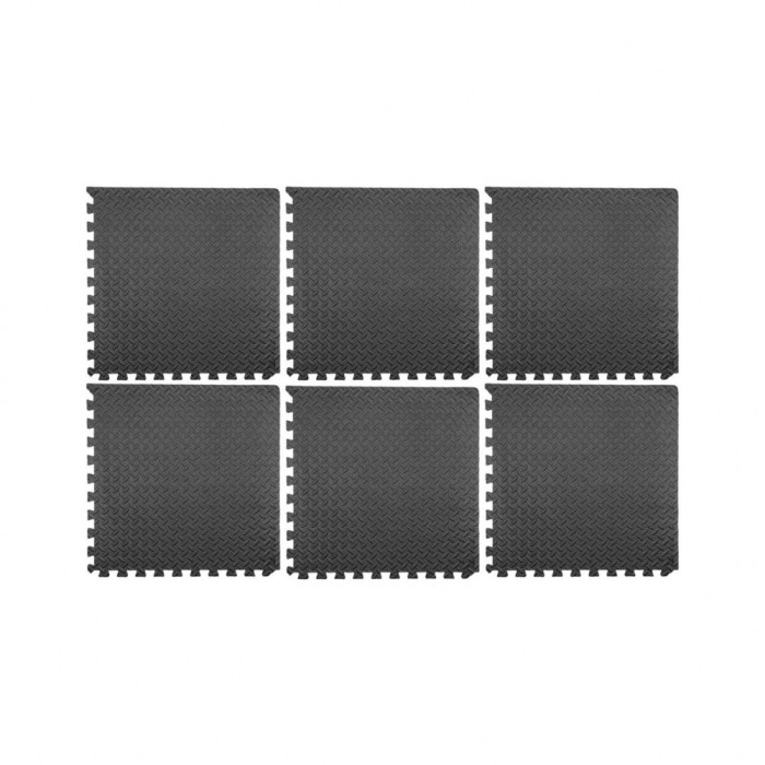 Set 6 covorașe protecție pardoseală 60 x 60 cm 12 mm grosime Yato YT-08780