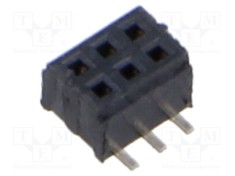 Conector PCB-PCB mamă PIN 6 1mm CLM gold flash SMT soclu SAMTEC