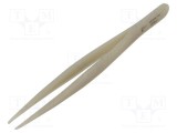 Pensetă dreaptă cu capăt plat 110mm PIERGIACOMI poliamidă