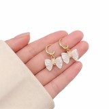 Cumpara ieftin Cercei funda placati cu aur