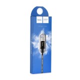 Cablu USB Hoco X14, USB-A la Type-C, 2m, Negru