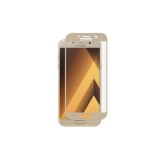 Folie Sticla Temperata APC GSM 3D Full Cover Pentru Samsung Galaxy A3 (2017) Aurie