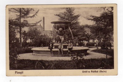 PLOIESTI GRADINA PUBLICA VECHE EDITURA I D NR3 foto