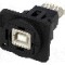 Conector {{Tip conector}}, colier (2 orificii), orificiu pentru &amp;#351;urub cap plat, pt. montare pe panou, CLIFF - CP30207NX