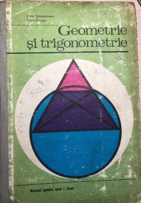 Geometrie si trigonometrie manual anul I liceu foto
