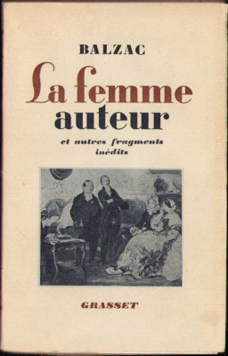 HST C657 La femme auteur 1950 Balzac foto