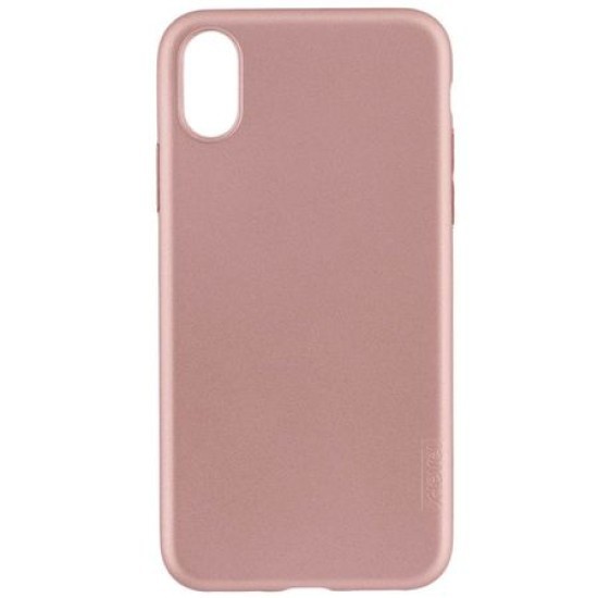 Husa silicon pentru IPhone Xs Max- Rose