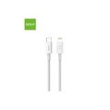 Cablu Iphone Type C 1 metru 20W, 3A Fast Charging, alb Cod: GC-119I Automotive TrustedCars, Oem