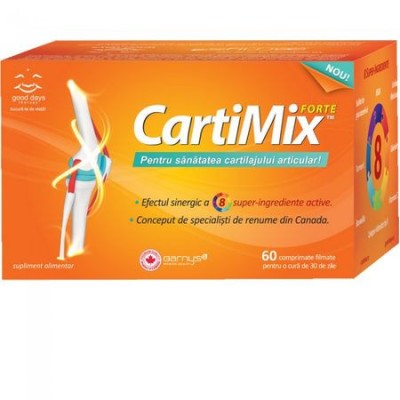 Supliment alimentar Good Days Therapy CartiMix Forte 60 cpr filmate foto