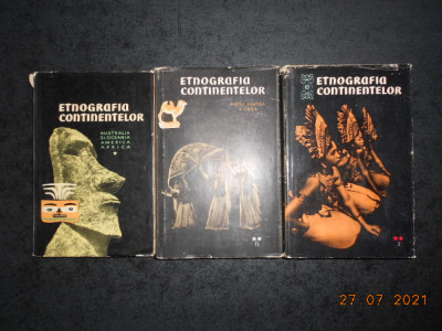 S. P. TOLSTOV, M. G. LEVIN, N. N. CEBOKSAROV - ETNOGRAFIA CONTINENTELOR 3 volume foto