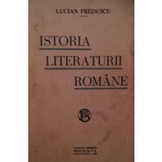 ISTORIA LITERATURII ROMANE