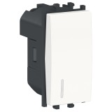 Intrerupator simplu cu indicator luminos Schneider Electric Easy Styl LMR1401001, incastrat, modular - 1, alb
