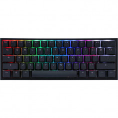 Tastatura DUCKY One 2 mini V2 RGB Cherry MX Red Mecanica Black foto