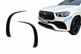 Ornamente bara fata flapsuri Mercedes GLE W167 GLE Coupe C167 (2019-up) doar pentru AMG Sport Line Negru Lucios Performance AutoTuning