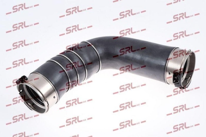 Furtun intercooler Nissan Navara 05-16, Pathfinder 04-, motor: 2.5 dci, 3.0 dci, SRLine, Cauciuc, 144635X20A; 144635X20C