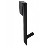 Agatatoare din otel pentru cabina de dus, negru, 13.5x4x3 cm, Sepio