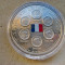A869-I-Medalia UNC-Presedintii celei de a 5 a Republici Franta.