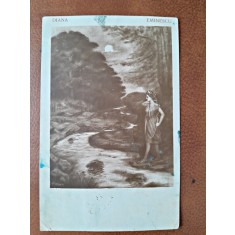 Carte postala ilustrata, Diana/Eminescu, 1923