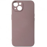 Husa silicon TPU Matte bej-roz pentru Apple iPhone 13