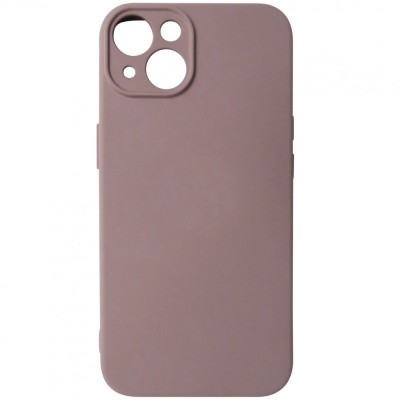 Husa silicon TPU Matte bej-roz pentru Apple iPhone 13 foto