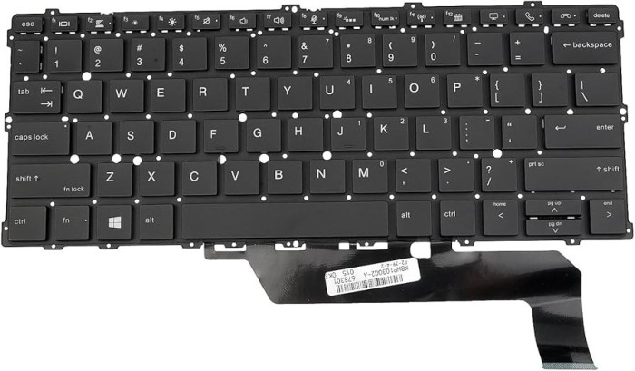 Tastatura Laptop, HP, EliteBook X360 1030 G2, iluminata, layout US