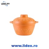 Vas sarmale mare din lut Ceramica Vitos, 36x26 cm, 8 lit