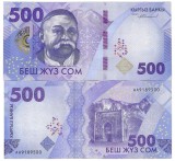 KYRGYZSTAN / K&Acirc;RG&Acirc;ZSTAN 500 SOM K&Acirc;RG&Acirc;Z 2023 , P-38a [2] a UNC