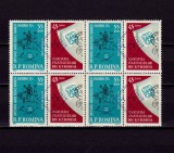 Cumpara ieftin RO 1963 / LP 557 ,&quot;Conferinta AFR pe tara-supra./vinieta&quot;,serie bloc 4,MNH, Nestampilat