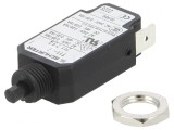 &Icirc;ntrerupător de supracurent 7,5A SPST 240VAC 48VDC